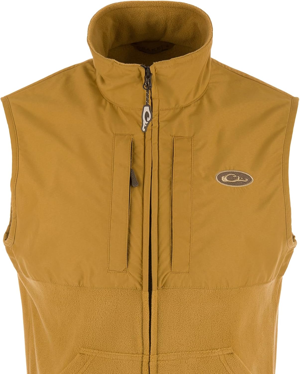 Drake Waterfowl mens Mst Eqwader Insulated Fleece-lined Waterproof Windproof Breathable Adjustable Outdoor Hunting Zip Vest - Image 3