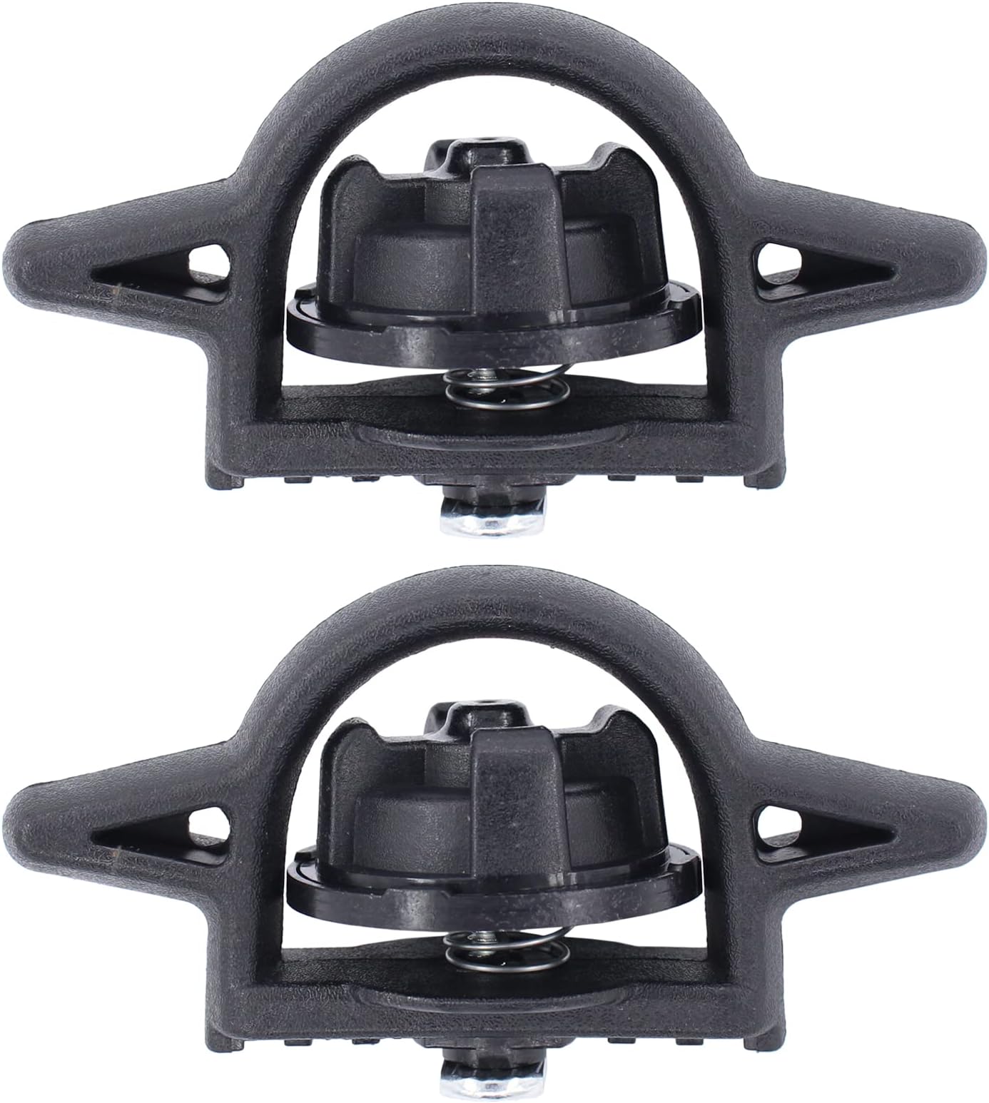4x Black Tie Down Hooks For Toyota Tacoma 2005-2024 & Tundra 2007-2023 - PT278-35075