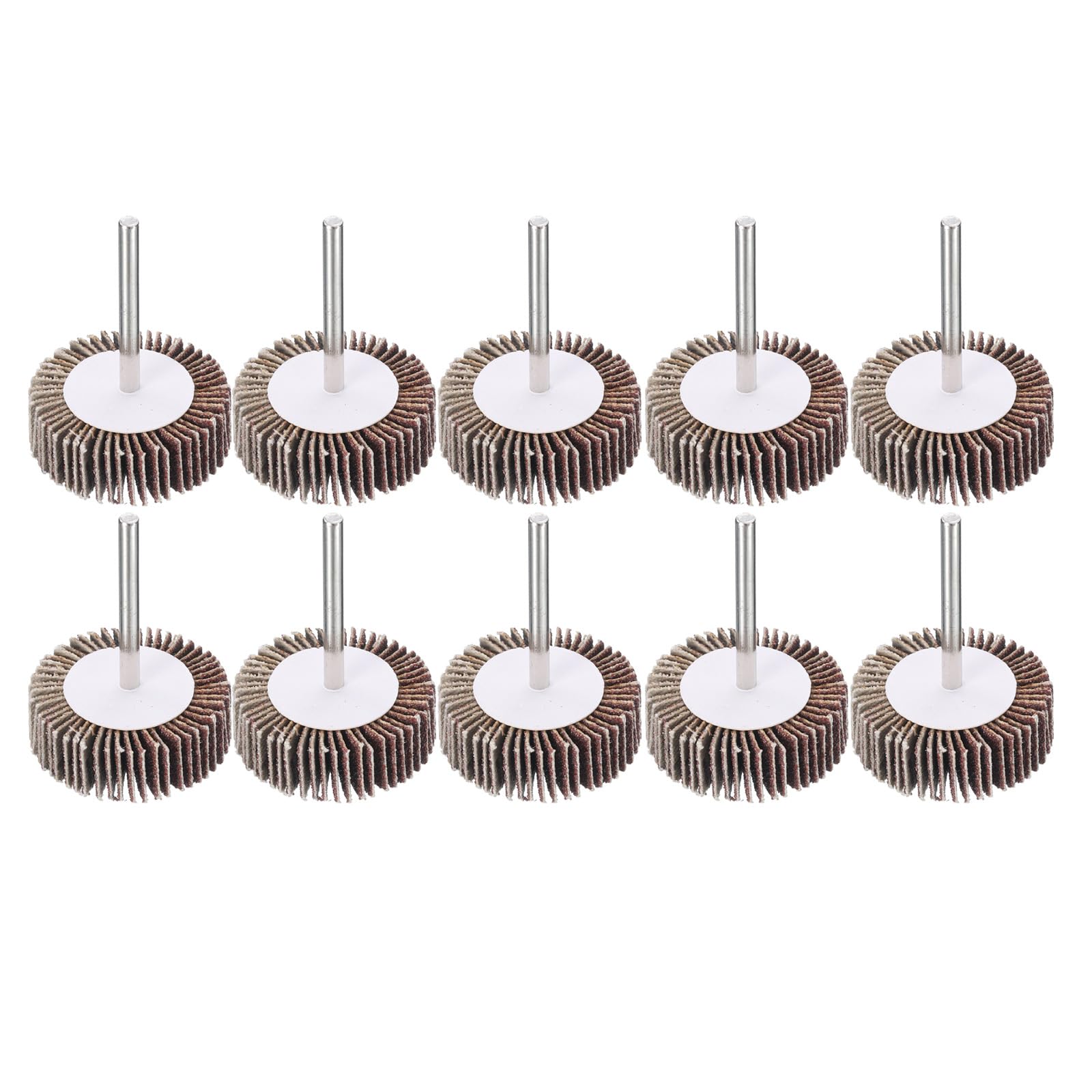 80 Grit Flap Wheels - Sanding Discs for Metal & Wood -8