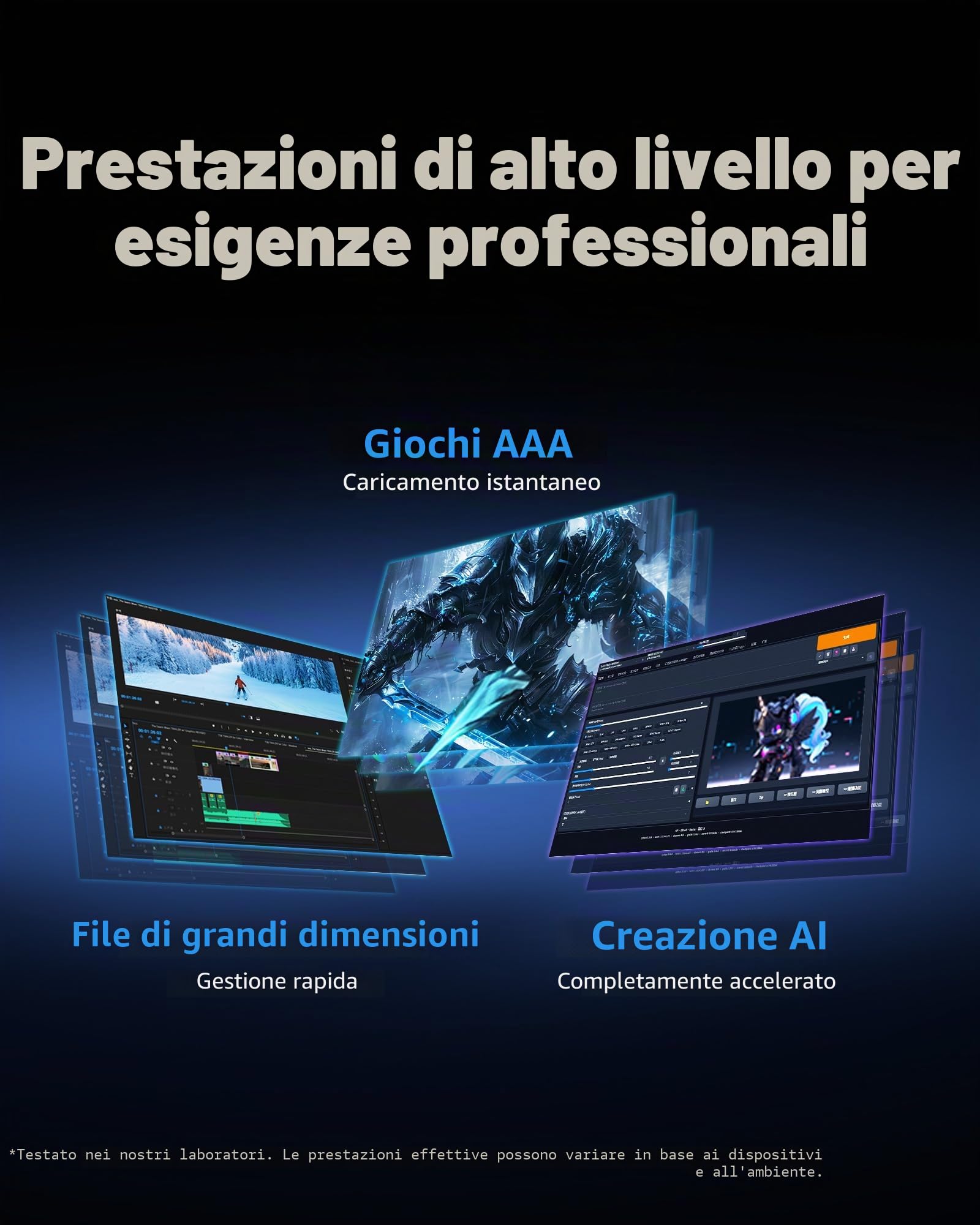 Acer Predator GM9000 SSD M.2 PCIe 5.0 NVMe 4TB 14000 MB/s DRAM | Estreme prestazioni, PC, laptop, PS5, Gaming & editing, Caricamento rapido, AI compatibile