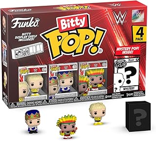 Funko Bitty Pop! : WWE Mini Collectible Toys 4-Pack - Dusty Rhodes, Jerry Lawler, Ricky “The Dragon” Steamboat, & Mystery ...