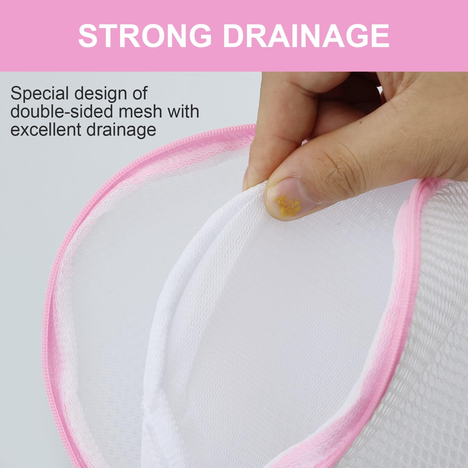 Retine Lavaggio Reggiseno - Confezione Da 2, Reti Riutilizzabili Per Lavatrice Per Biancheria Intima