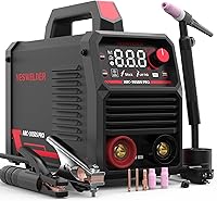 YESWELDER ARC-205DS 205A Stick & Lift TIG Welder Dual Voltage 110/220V Hot Start Large LED Display Portable MMA Welder