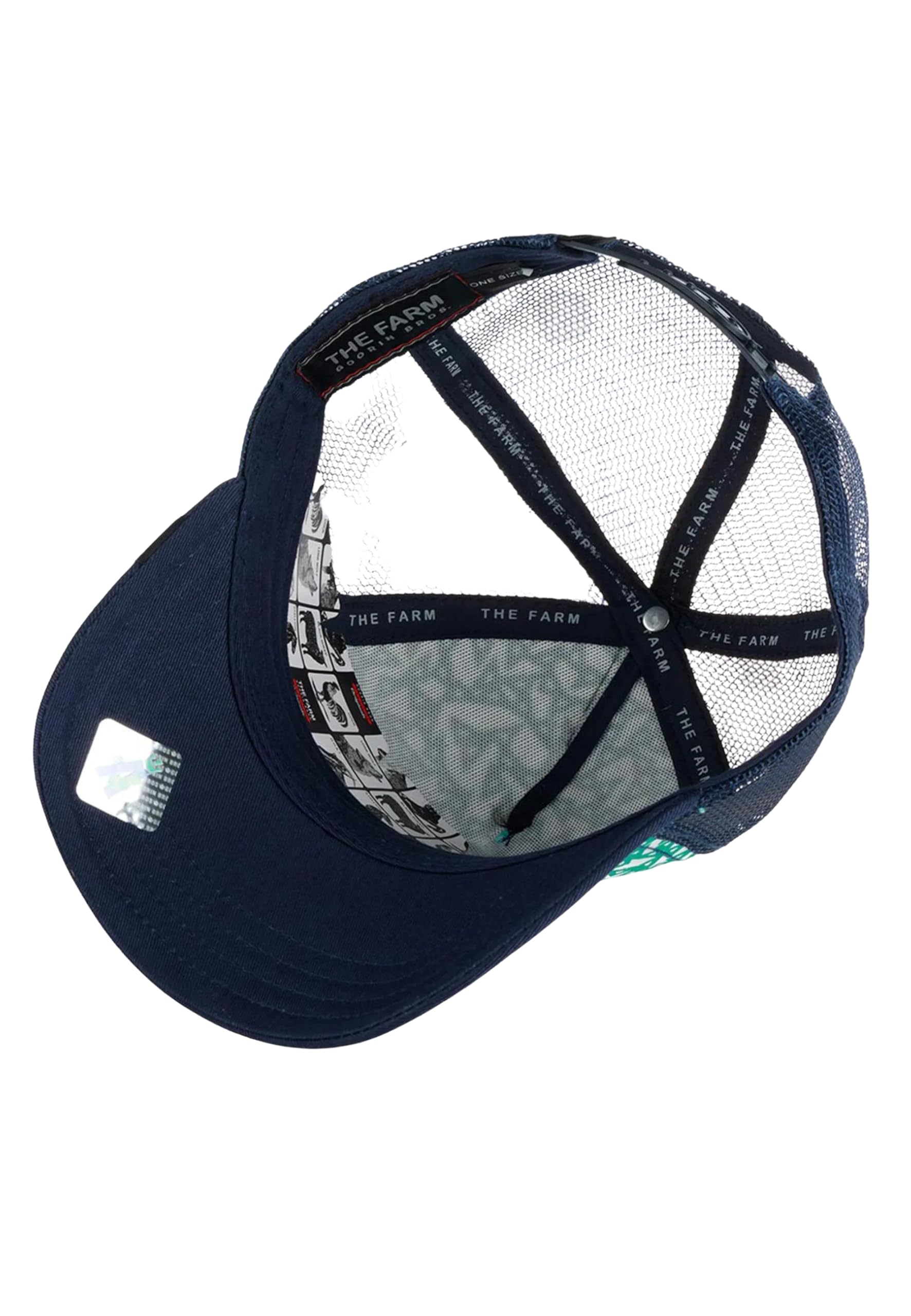 Goorin Bros Flamenco-Kappe "The Floater", Synthetik, blau, Einheitsgröße