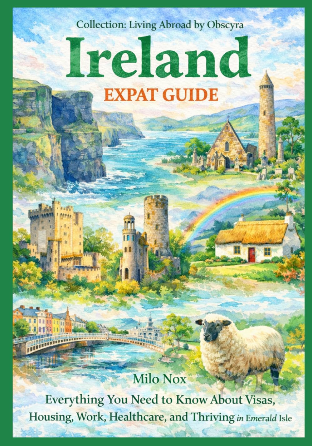 Ireland Expat Guide: Everything You Need to Know About Visas, Housing, Work, Healthcare, and Thriving in the Emerald Isle (Living Abroad by Obscyra)
