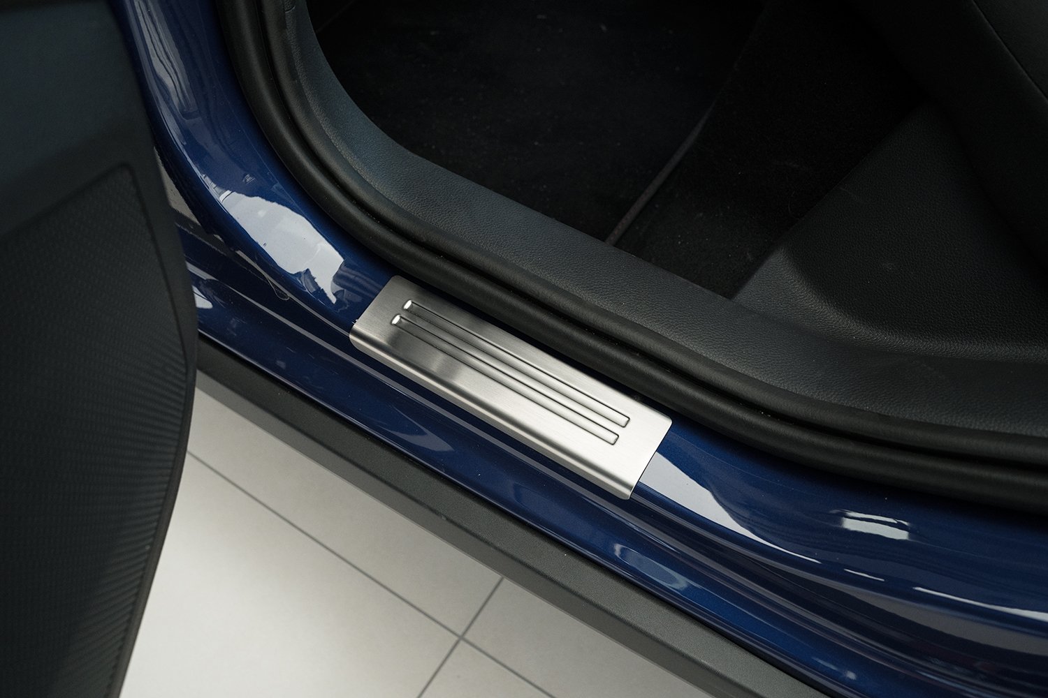 tuning-art EX137 Edelstahl Einstiegsleisten Set passend für Seat Arona 6P 2017-