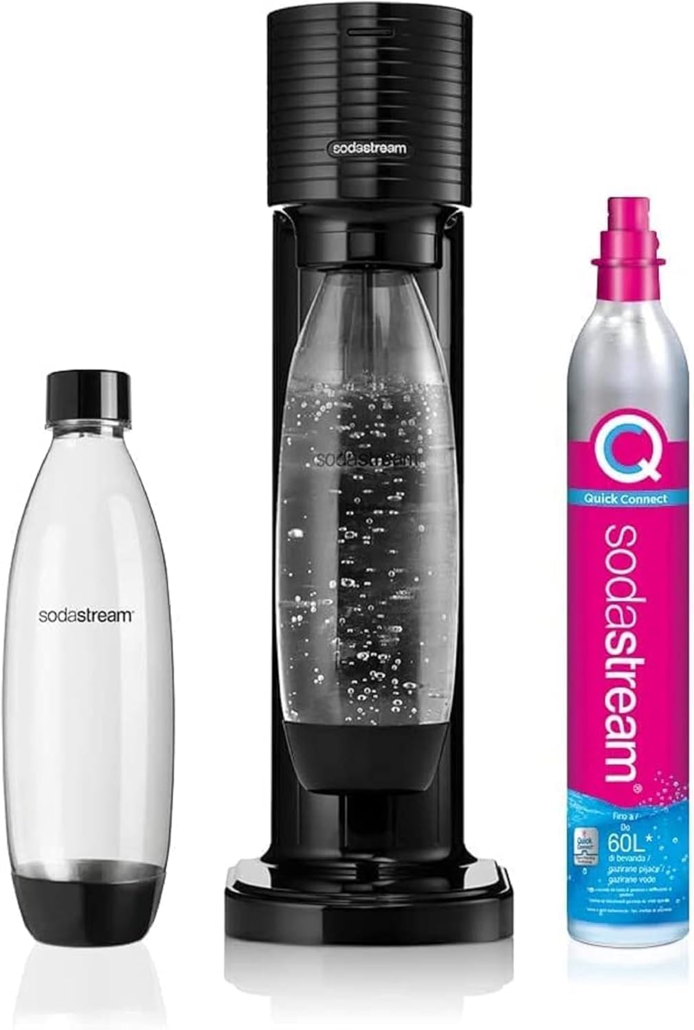 Sodastream Gaia Manual Sparkling Water Maker Cordless Sparkling Water