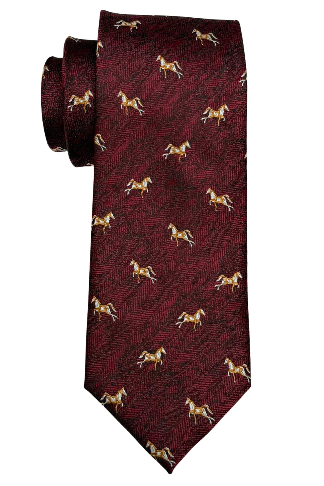 the tie hub Conversational Silk Necktie For Men-picture-34