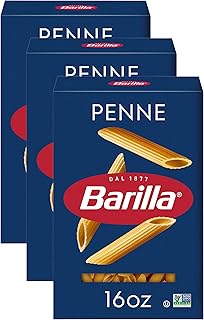 25 Recipes with Alfredo Sauce for Rich Creamy Dinners 124 Barilla Penne Pasta, 16 oz. Box - Non-GMO Pasta Made with Durum Wheat Se...