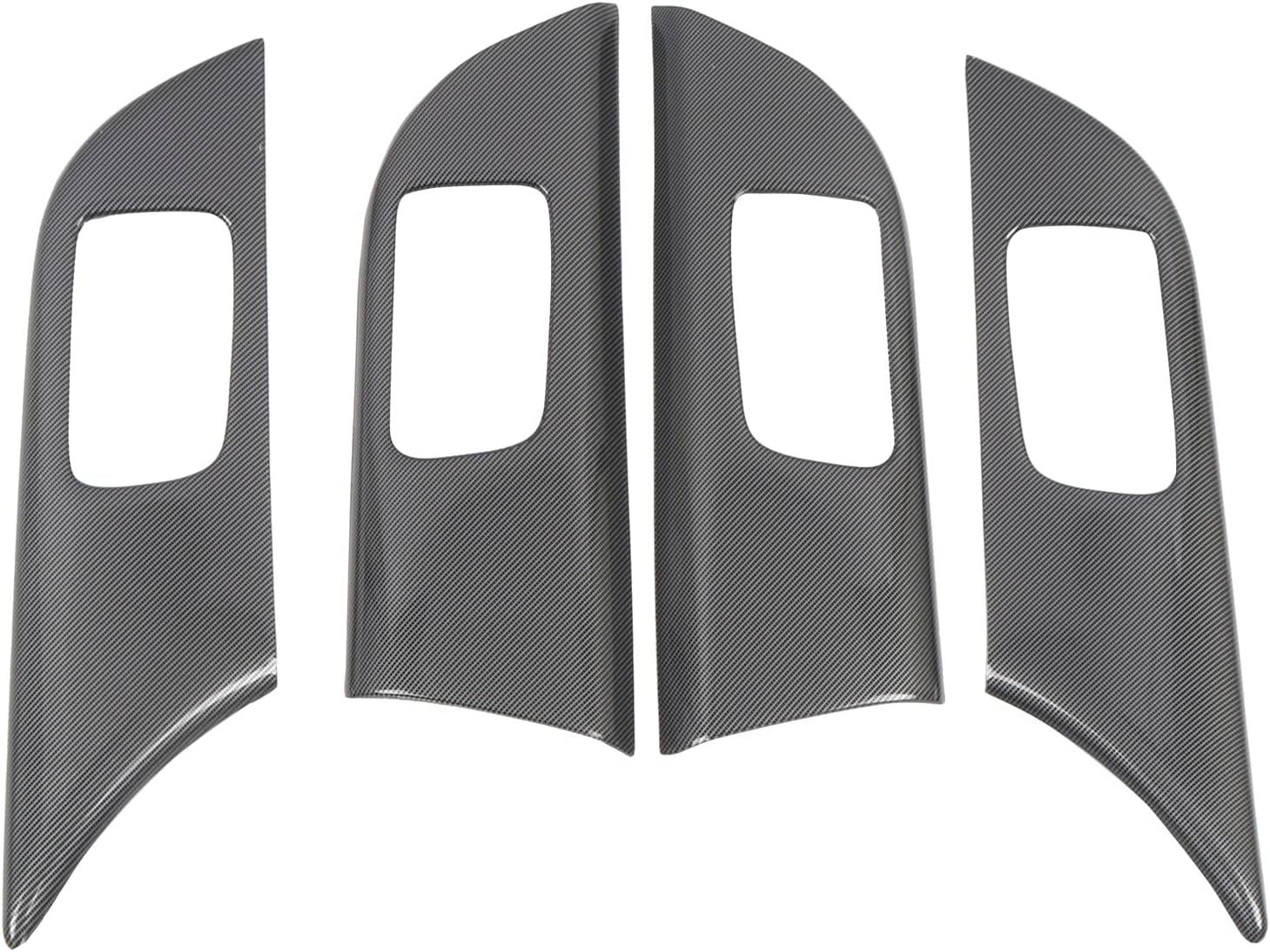 for Mitsubishi Lancer 2008-2017 Carbon Fiber Black Dashboard Meter Panel Trim 1pcs Car Accessories