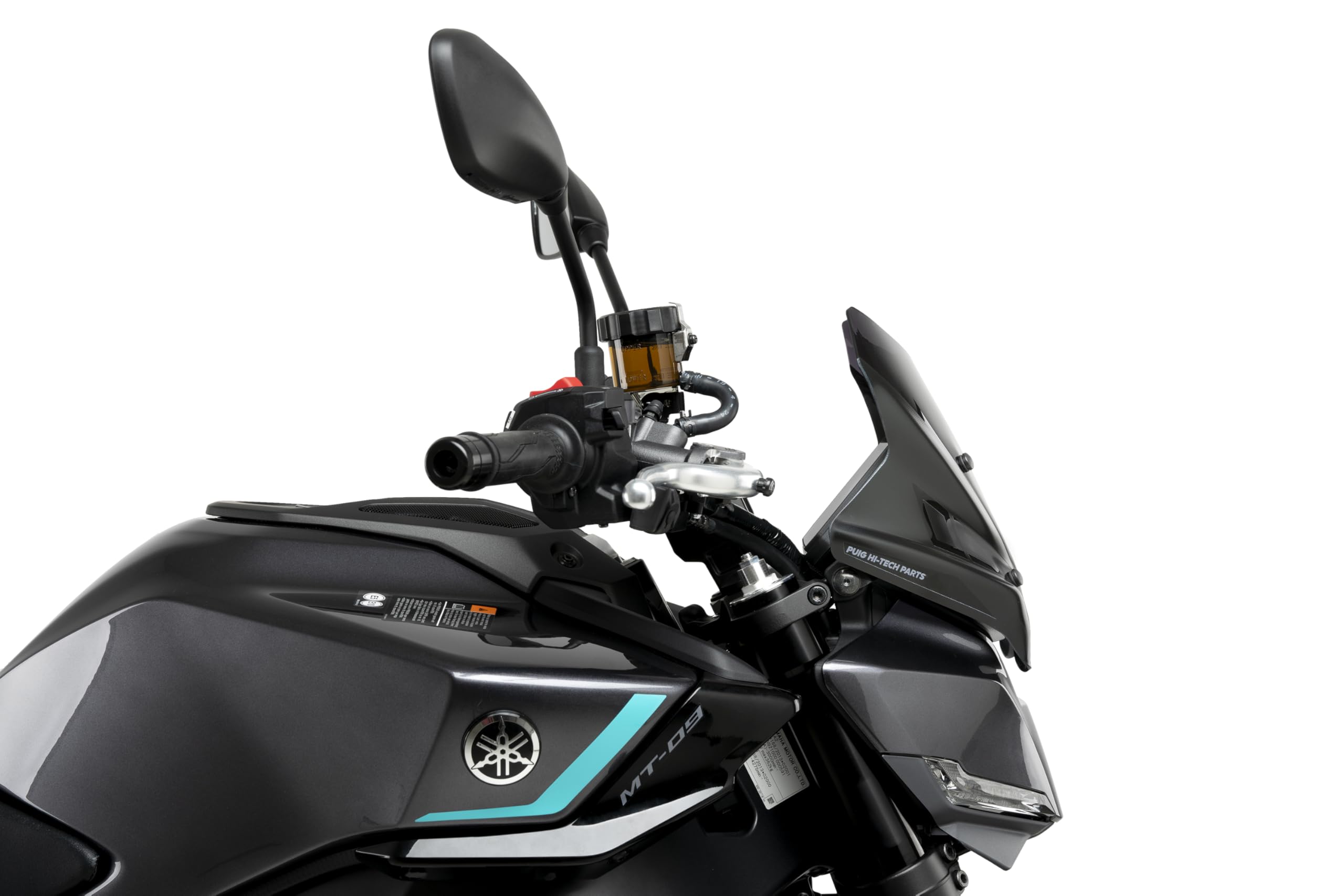 Puig 22077S New Generation Naked Sport optimierte Aerodynamik, Grafikdesign