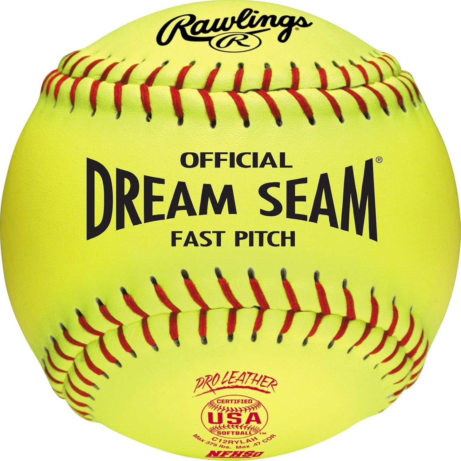 Rawlings | Official Dream Seam Fastpitch Softballs | 12