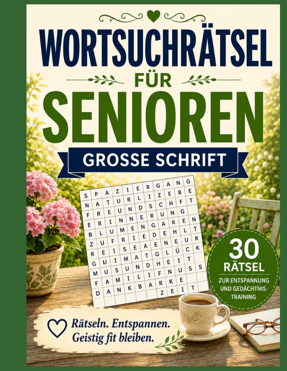 Wortsuchrätsel für Senioren