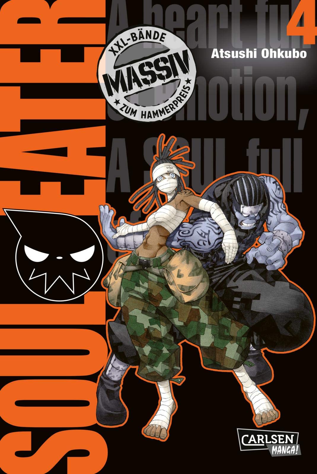Soul Eater Massiv 4: Düstere Manga Fantasy-Action im Sammelband