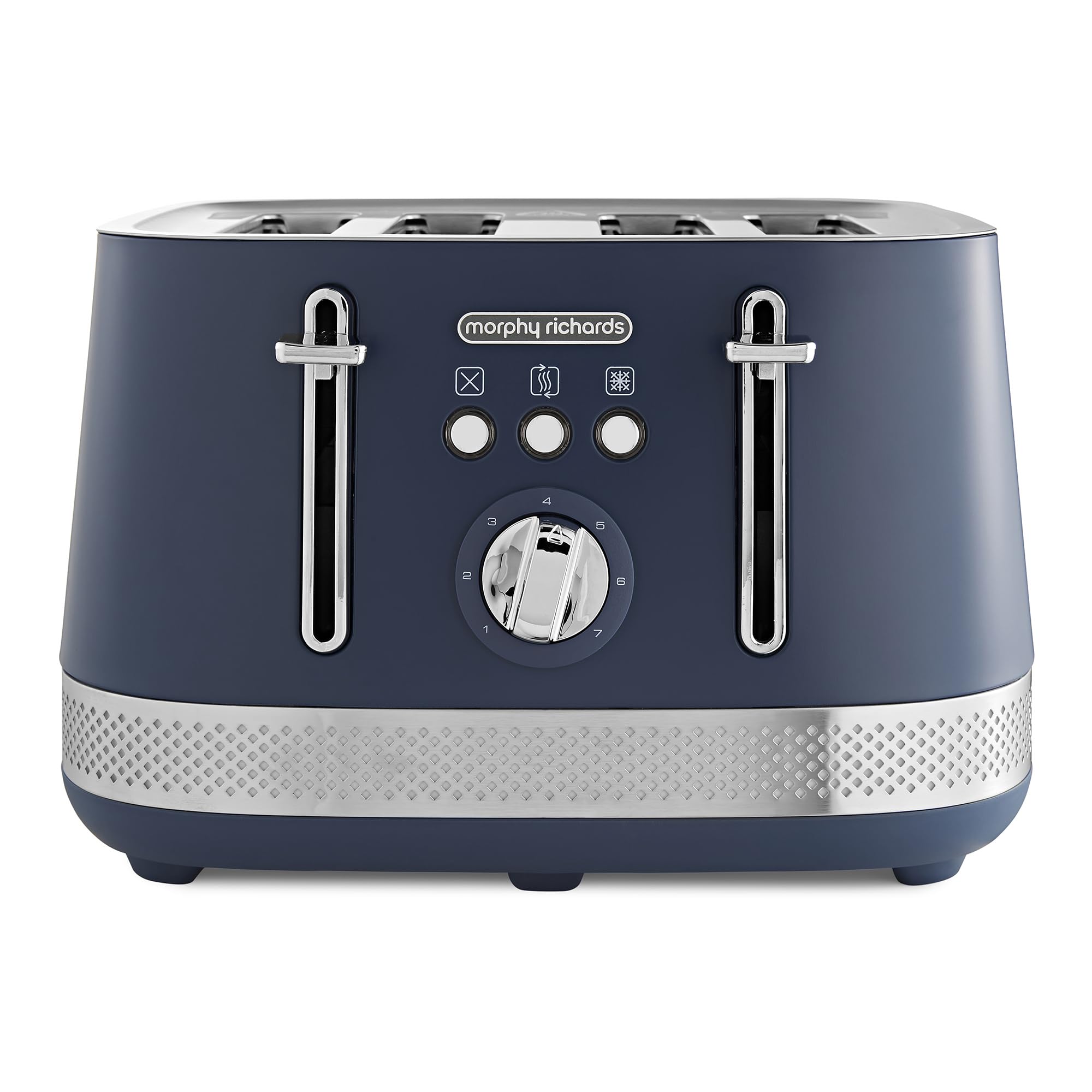 Morphy Richards Illumination 4-Slice Toaster in Dark Navy