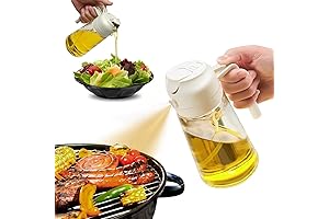 2 in 1 Olive Oil Dispenser Bottle for Kitchen