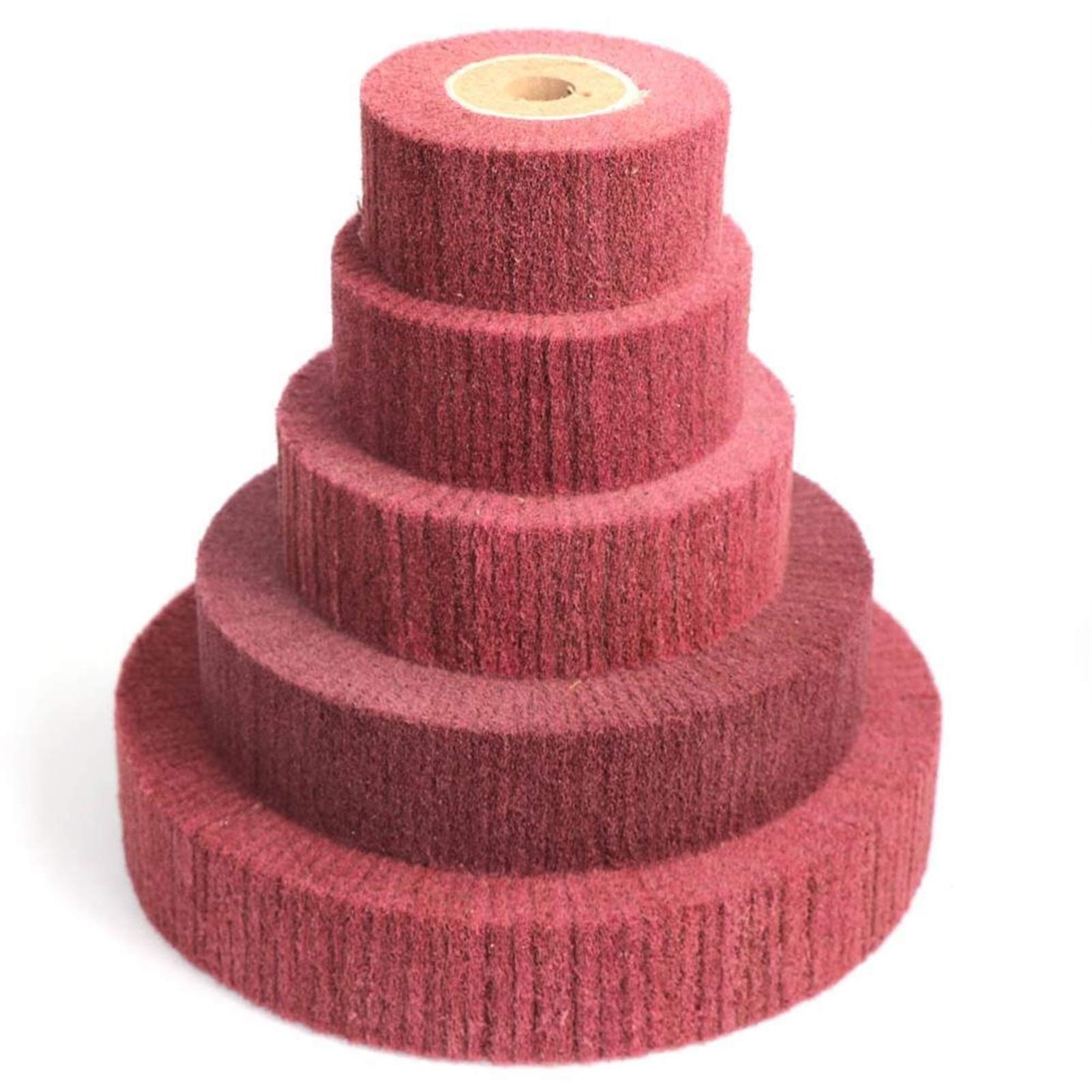 BomDog Ruota Lamellare In Nylon Per Lucidatura - Disco Flap Abrasivo 200mm, Grana 180, Foro 20mm - Per Trapano E Smerigliatrice!