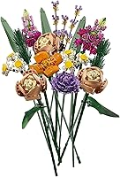Vista 4 de LEGO Botanicals Flower Bouquet Building Set - Artificial Flowers for Decoration for Home and Display, Ages 18+ - for Table, Desk, Office - Gift for