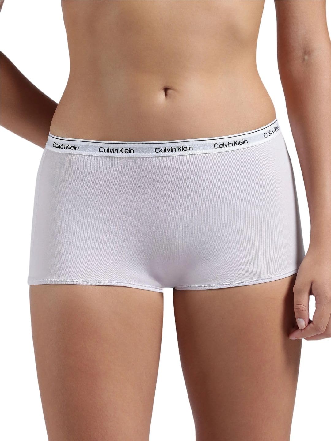 calvin klein underwear Black Solid Mid Rise Boy-Shorts-picture-12