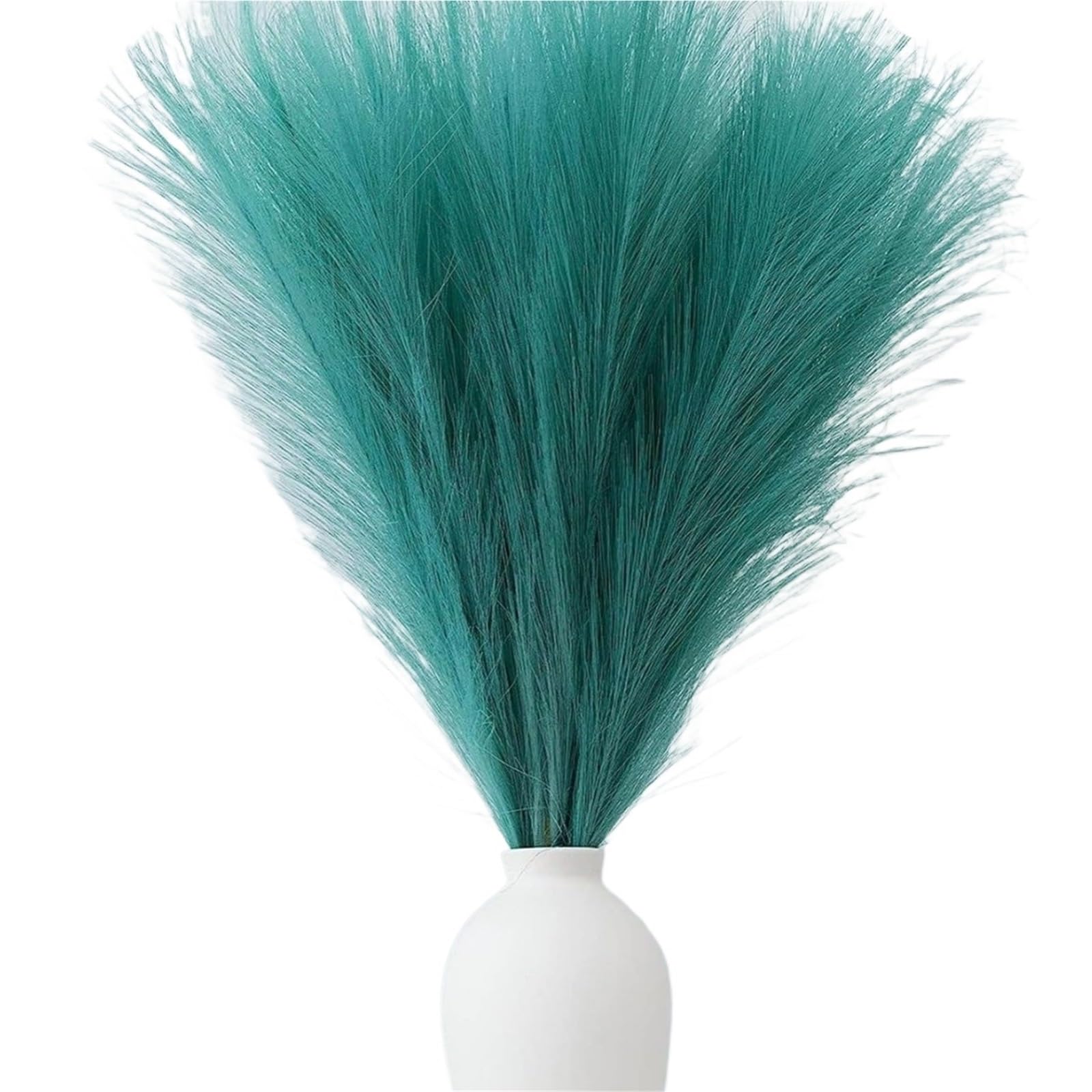 50 Stück 53 cm Pampasgras, künstliche Kunstblumen, Arrangements und Vasenfüller für Zuhause, Küche, Hochzeitsdekoration(Grün)