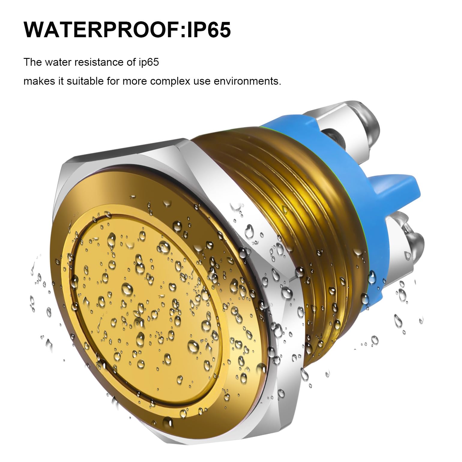 ISR3SAD300 | Interruttore A Pulsante APEM, Momentaneo, SPST, , 400 MA A 32 V C.a., IP67 Montaggio A Pannello | RS - Foto 11