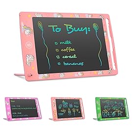 4 Pack LCD Writing Tablet for Kids 8.5 Inch Colorful Electronic Writing Drawing Pads Portable Doodle Board Gifts Travel Toys for Kids Boys Girls 3 4 5 6 Year Old