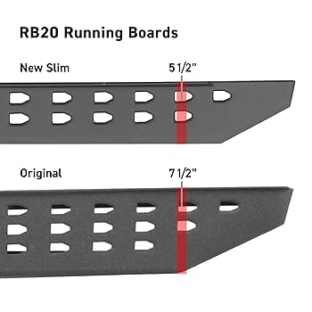 rioページ Amazon.com: Go Rhino RB20 Slim Running Boards & Brackets