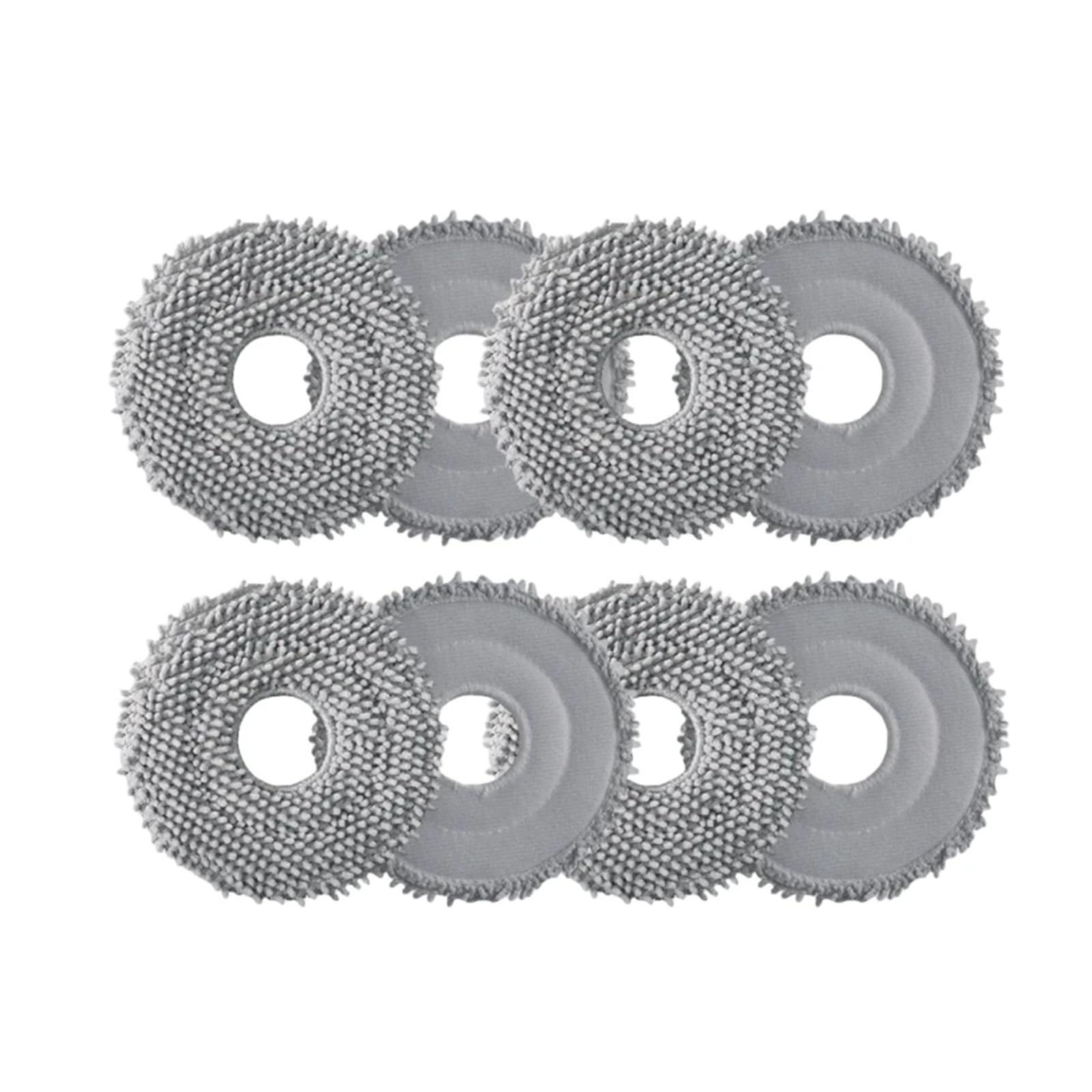 XRHBDXLA Mop Cloth Accessories,Compatible For Roborock，Qrevo Maxv/Qrevo Pro/Qrevo Master Robot Vacuum Cleaner Spare Parts(Mop 8PCS)