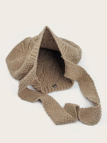 Vista 4 de Verdusa Bolsos de hombro de ganchillo para mujer, bolso de mano de punto Hobo, bolsas de compras