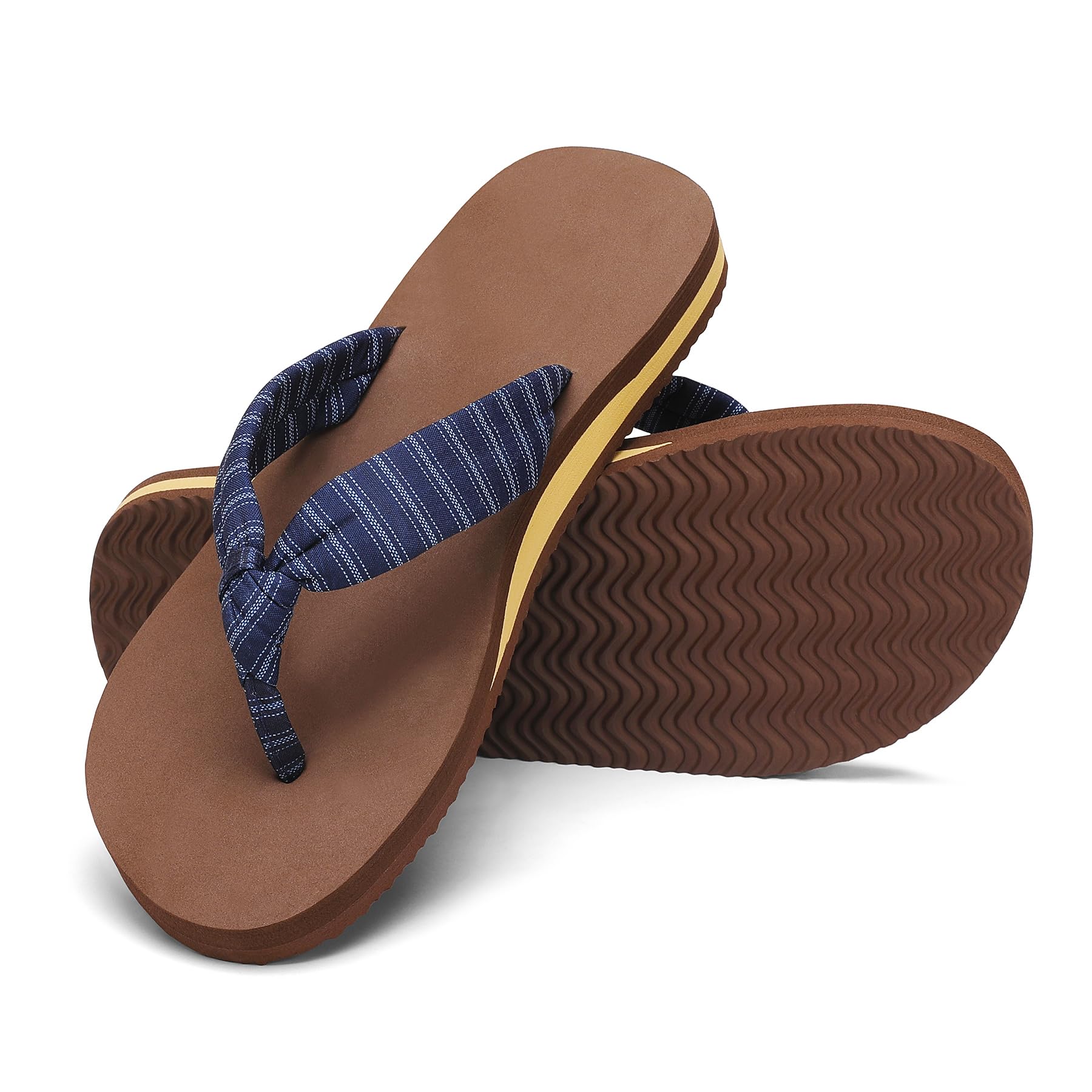 Qzize Flip Flops for Women,Yoga Mat Flip Flops Women,Beach Thong Sandals for Women,Indoor and Outdoor Womens Flip Flops