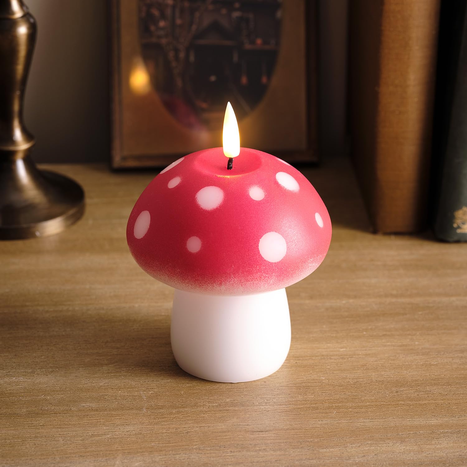 Velas LED De Cera Real Con Temporizador, En Cristal Satinado, Juego De