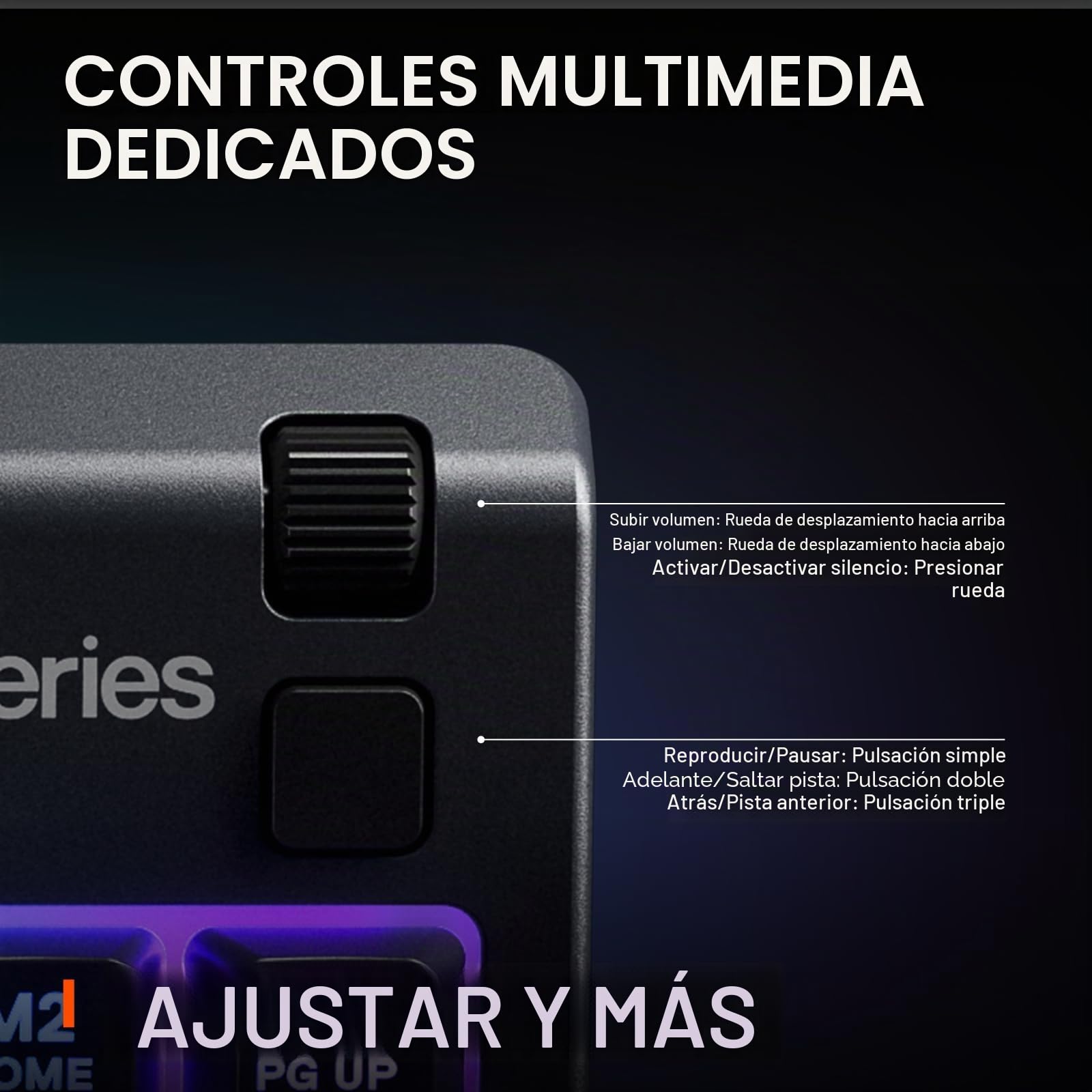 SteelSeries Apex 3 TKL RGB Teclado para juegos - Factor de forma compacto Tenkeyless - Iluminación RGB de 8 zonas - IP32 resistente al agua y al polvo - Interruptor de juego silencioso - Anti-ghosting