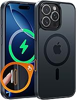 Vista 189 de FNTCASE - Funda para iPhone 15, iPhone 14 y iPhone 13, magnética, translúcida, fina y antigolpes, protección de grado militar, resistente a caídas