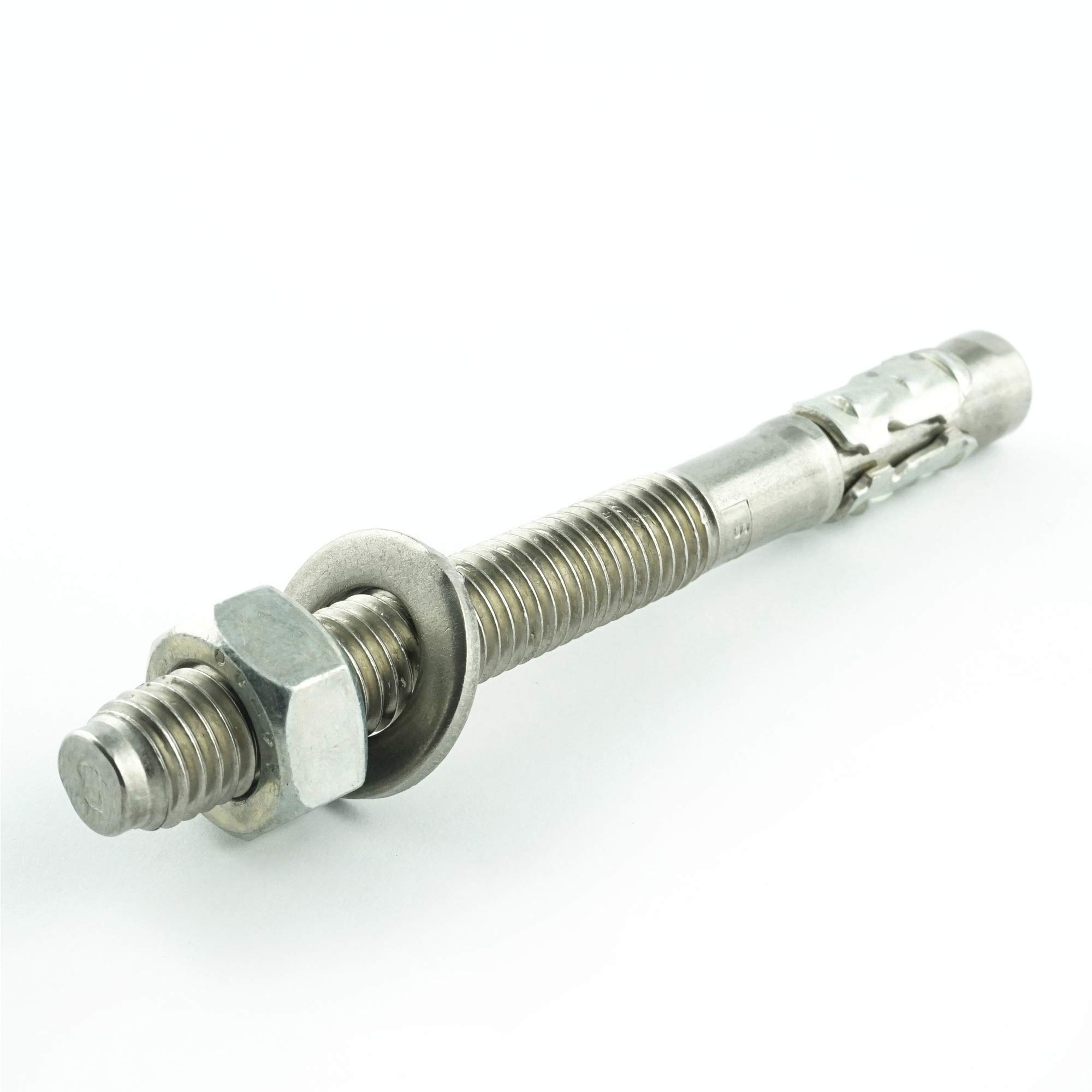 M16 x 150/30 mm Bulloni di ancoraggio (10 pezzi) – Omologazione ETA – Tasselli resistenti – Acciaio inox A4 V4A – antiruggine