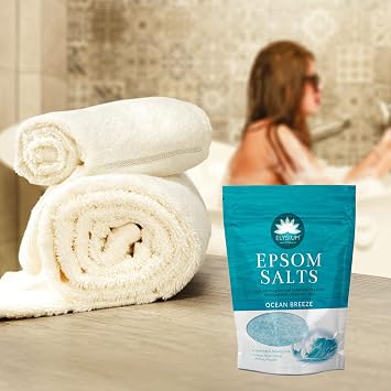 Elysium Spa Ocean Breeze Epsom Salts 450g For soothing & Relaxing Bath