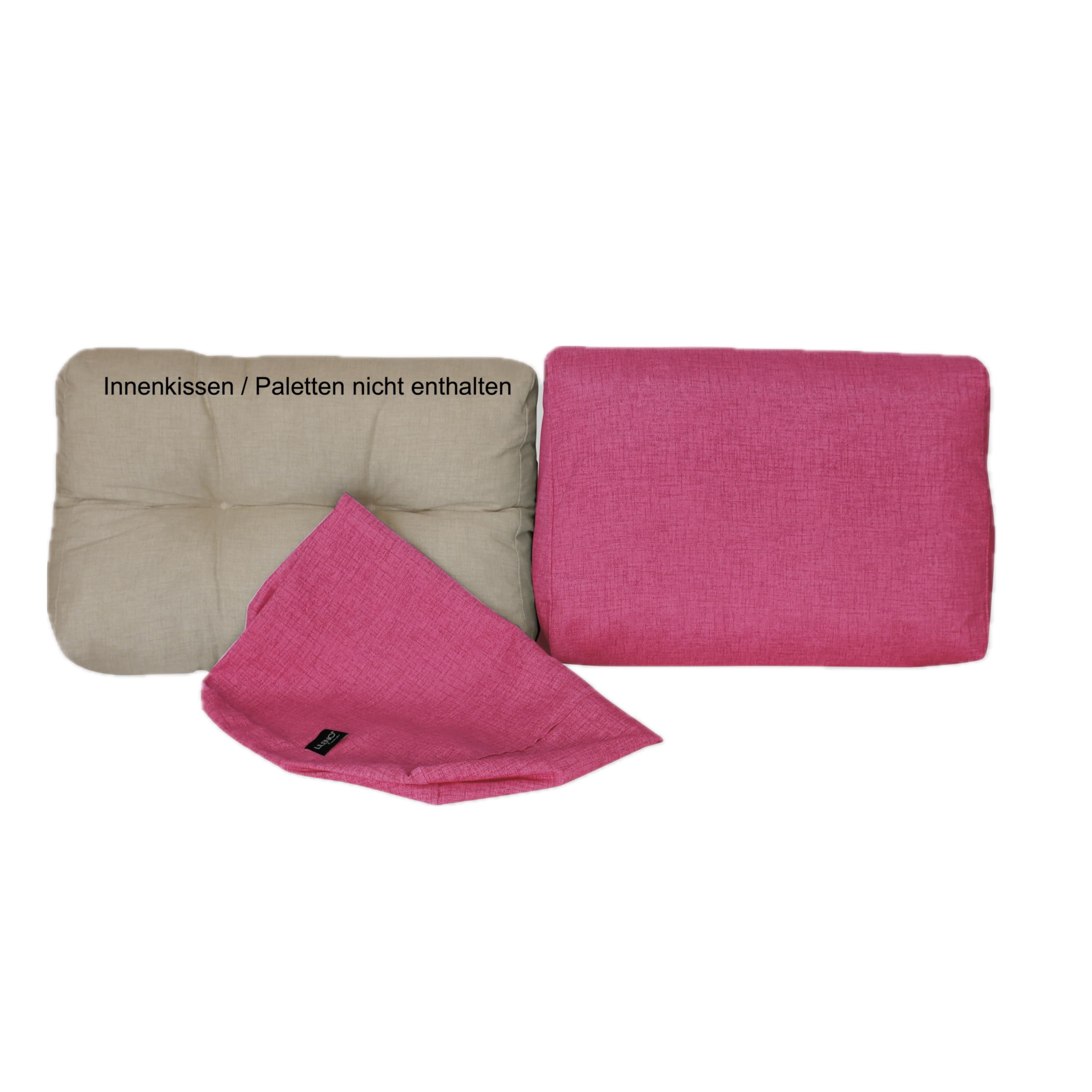 LILENO HOME Palettenkissen Bezug