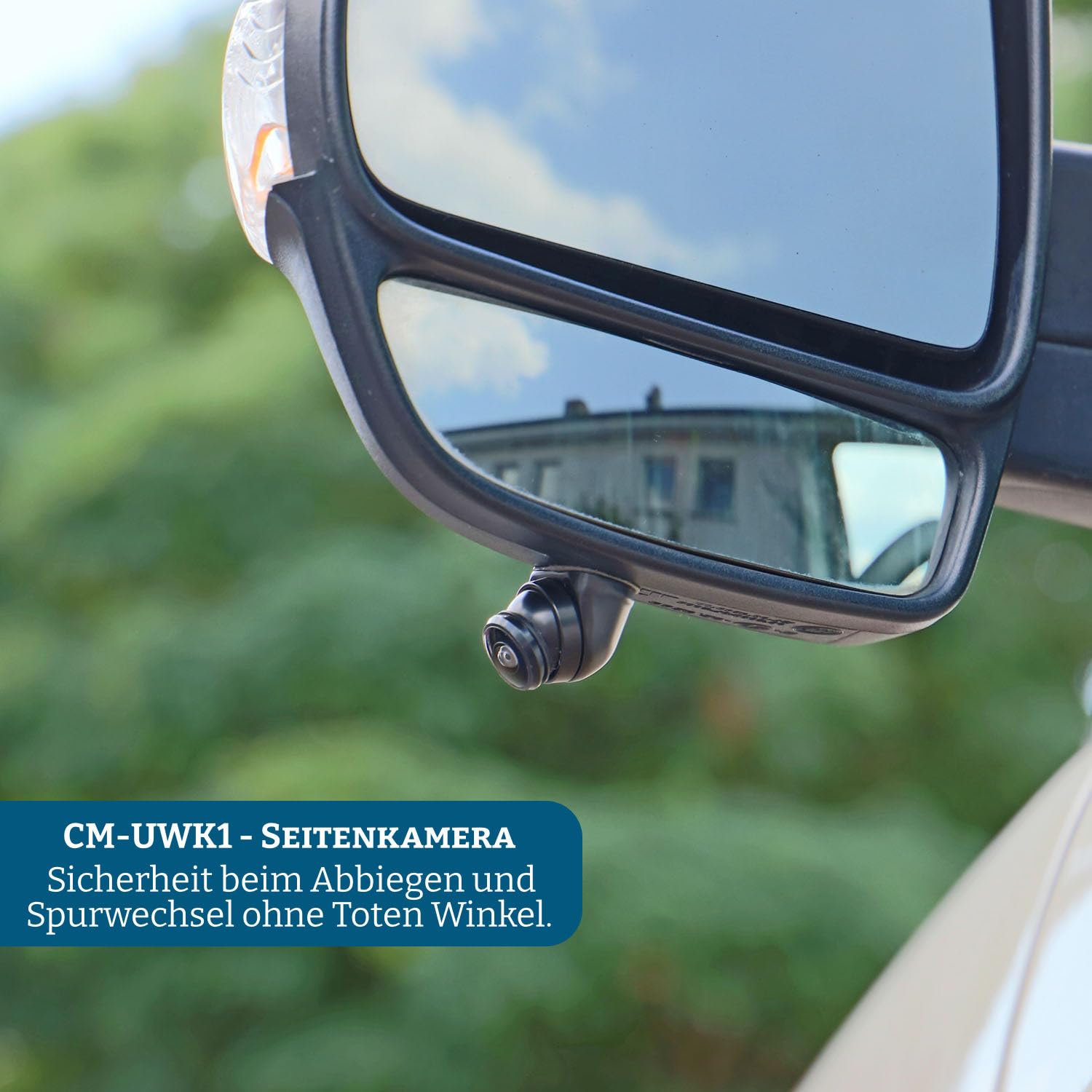 210 Grad Ultraweitwinkel Kamera, 6m Spezial Anschlusskabel, IP69K 12V 24V Heckkamera Frontkamera Seitenkamera