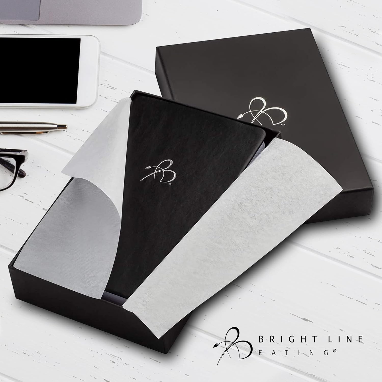 Bright Line Eating 5 Year Journal - Vegan Leather Journal w/Daily Entries – Black Memory Book Journal for Women & Men – 5 Year Journal for Tracking Memories, Ideas, Devotions & Progress 2 Bright Line Eating 5 Year Journal - Vegan Leather Journal w/Daily Entries – Black Memory Book Journal for Women & Men – 5 Year Journal for Tracking Memories, Ideas, Devotions & Progress