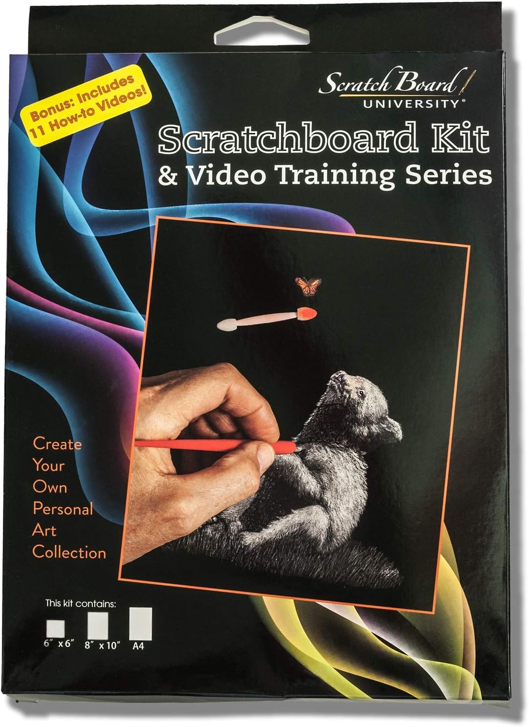 Scratch Art Drawing Kit for The Beginner and Professional Artist