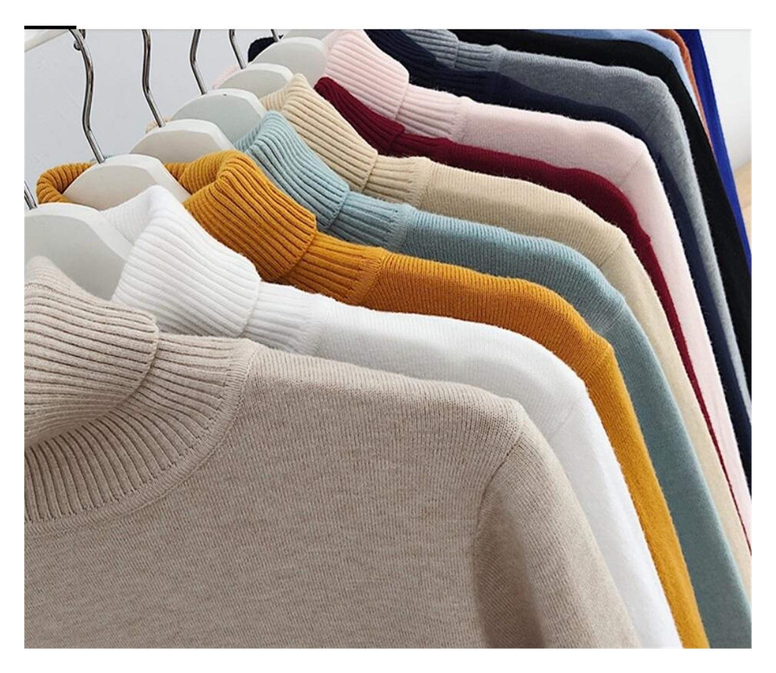 Męski golf wąski sweter zimowy sweter para sweter świąteczny sweter kolorowy damska odzież dzianinowa