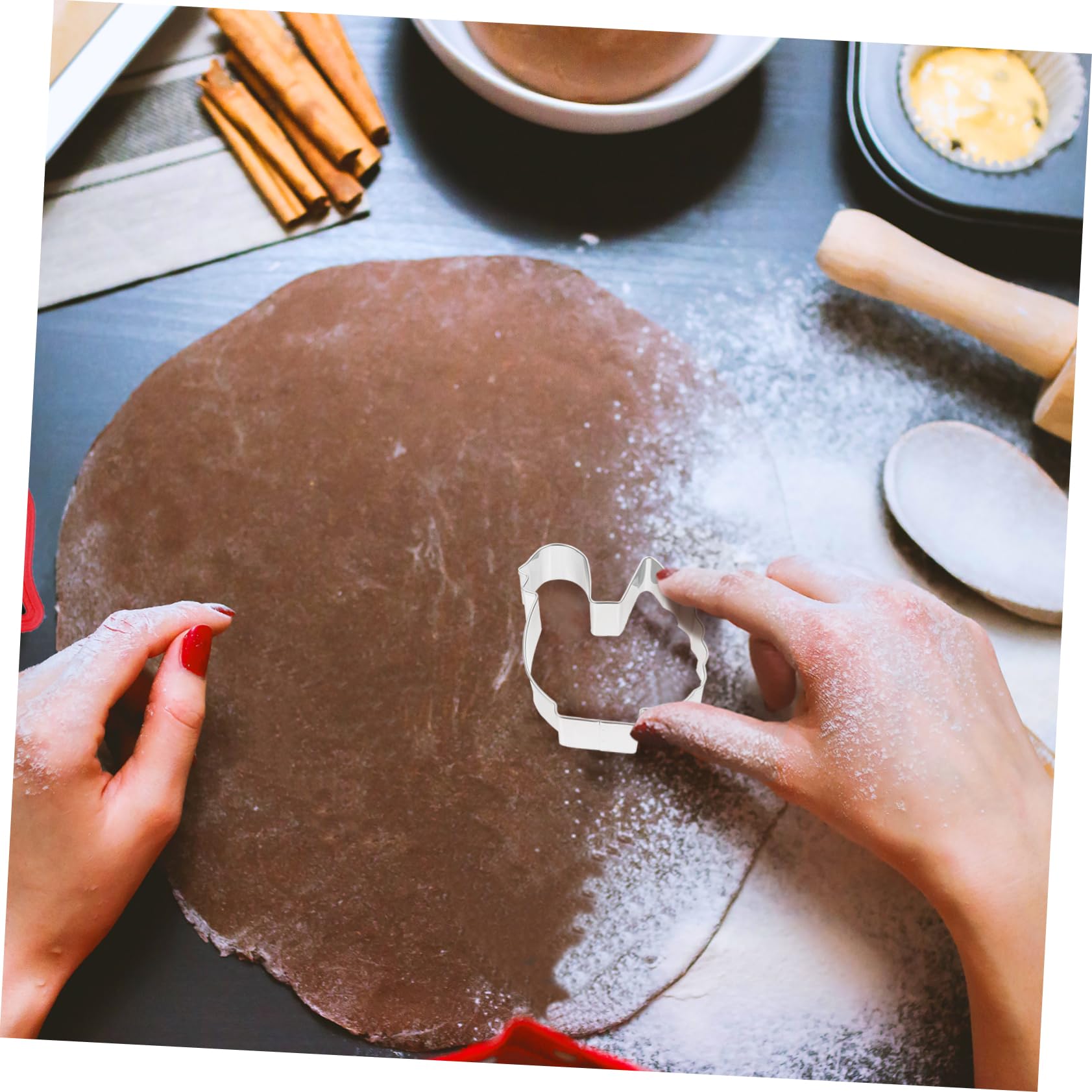 TOPBATHY 18piezas Cortadores De Galletas Inoxidable Forma De Para Repostería y Decoración De Postres Cocina