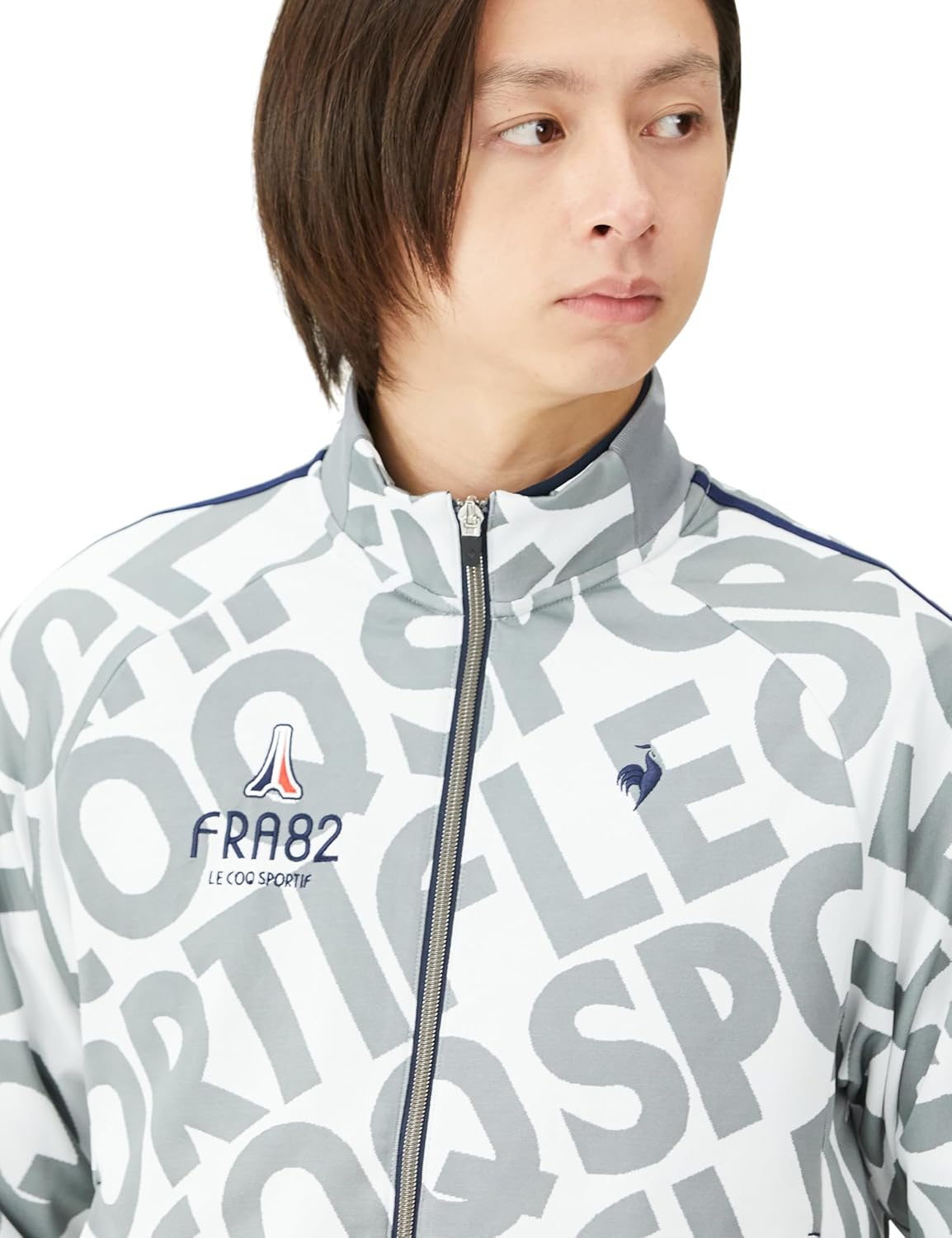 ルコックゴルフ】人気ロゴマーク×総柄デザイン 長袖ゴルフブルゾン