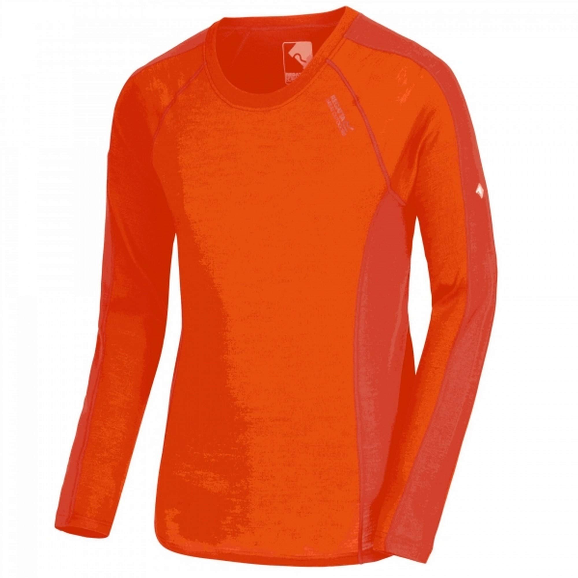 Regatta Haut Manches Longues Isolant Et Doux En Laine Mérino Beru avec Traitement Antibactérien De Contrôle des Odeurs Base Layer Maglia Uomo