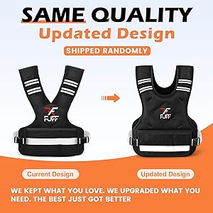 FUFF Weighted Vest Woman, 4-10/11-20/20-32 Lb Adjustable Weight Vest for Women Men, Female Strength Training Body Vest for Walking Exercise Running Workout