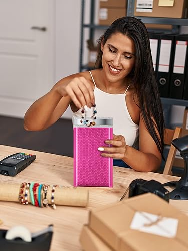 Miniatura 246 de GSSUSA - Sobres acolchados de polietileno de 6” x 10”, sobres de burbujas, bolsas sobres para envíos de pequeños paquetes, bolsa de envío, paquete