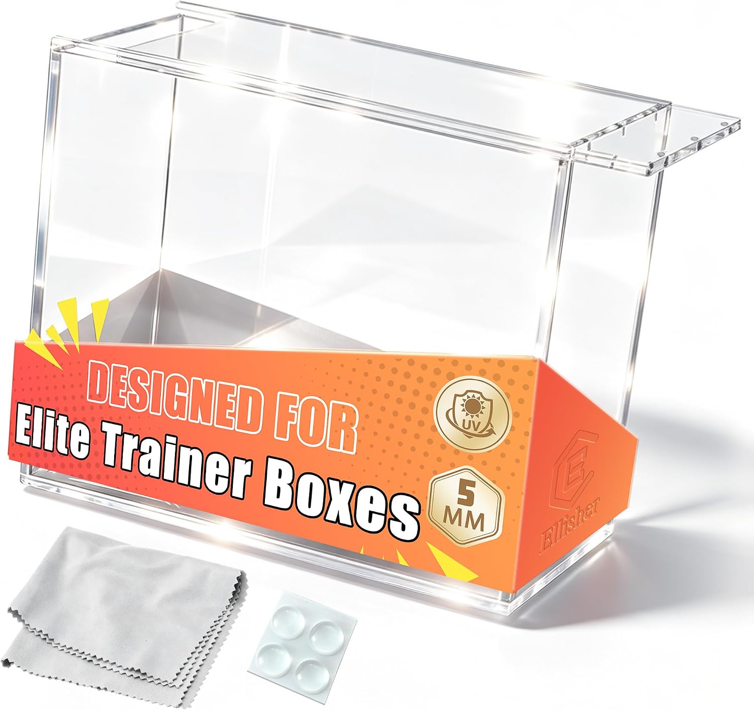 Acrylic ETB Protector Case with Magnetic Sliding Lid 1 Pack