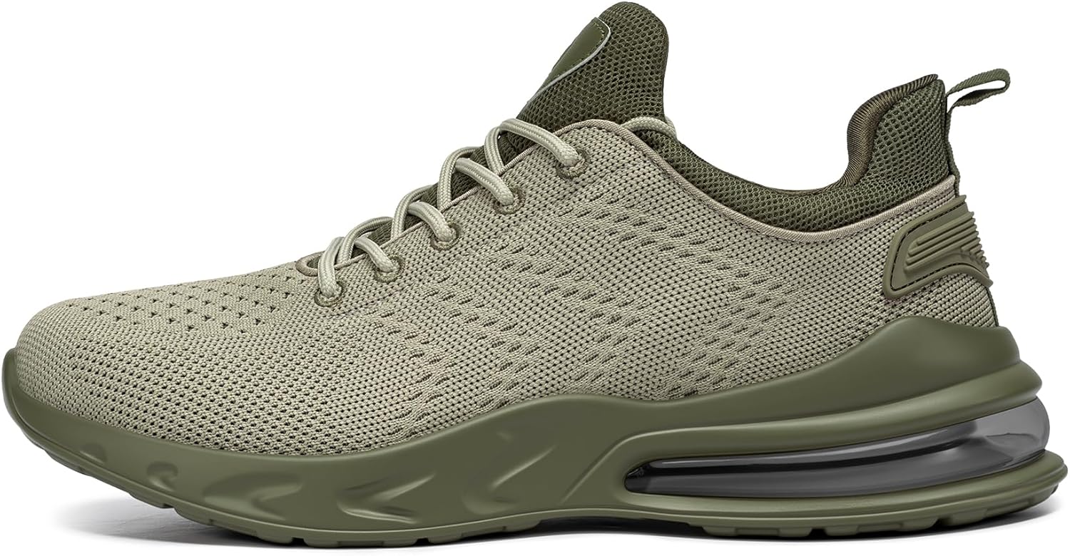 LARNMERN Men Non Slip Work Sneakers Water Resistant Food Service Zapatos Trabajo Antideslizantes Walking Shoes Waterproof Shoes Slip-on - Image 5