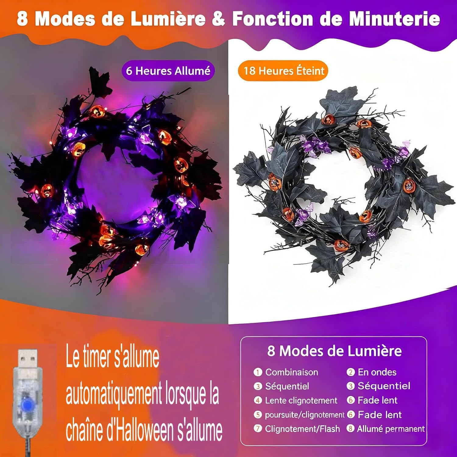 Halloween szőlőtő dekoráció felhasználási lehetőségei