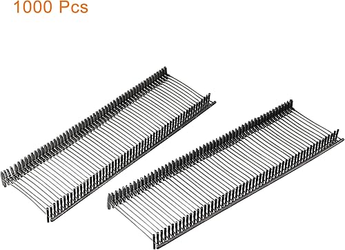 Miniatura 8 de MECCANIXITY Sujetadores de etiquetado estándar de plástico regular para etiqueta de precio de prendas de vestir etiquetado púas negras 0.58