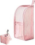 Large Capacity Standing Toiletry Bag, EVA Travel Toothbrush Storage Bag, Portable Lightweight Toiletry Bag Water Resistant Toiletries Storage Organiser Hanging Cosmetic Case